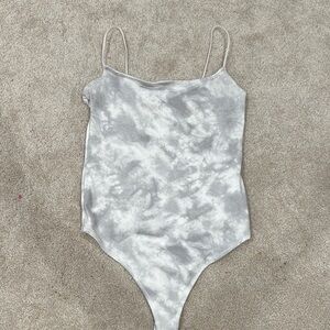 Tie-Dye Spaghetti Strap Bodysuit